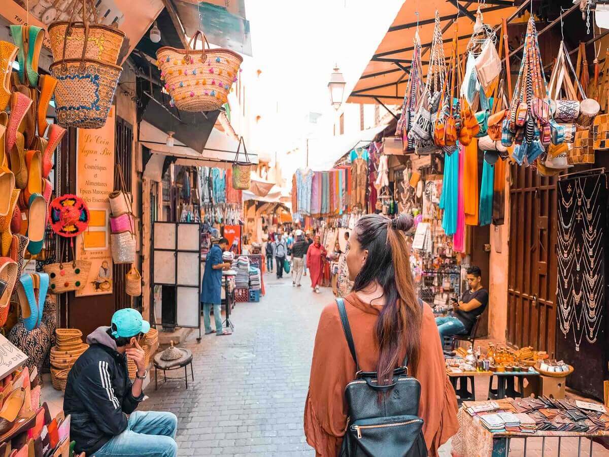 Tham quan chợ ở Maroc
